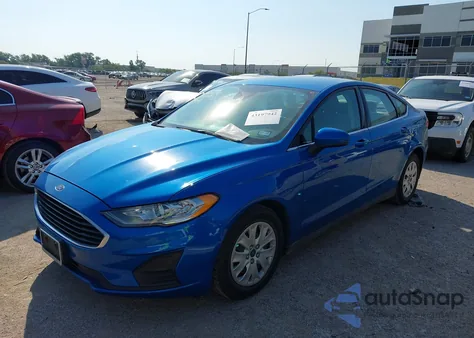 2020 Ford Fusion S из США, поврежденный, VIN 3FA6P0G71LR148001
